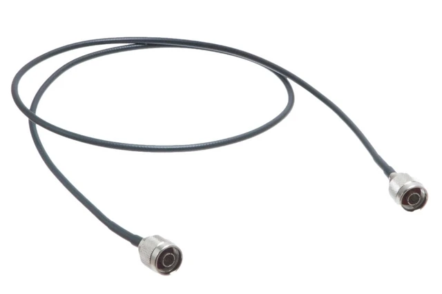 Alt view image 4 of 4 - Custom Cable Connection 100 Foot N Male to N Male Times Microwave LMR 240 Ultraflex 50 Ohm Antenna Cable Assembled