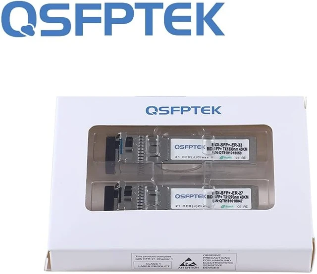 Alt view image 4 of 7 - 10GBASE-BiDi SFP+ Transceiver 1490/1550nm 80km DDM LC SMF for Cisco BX80U/D