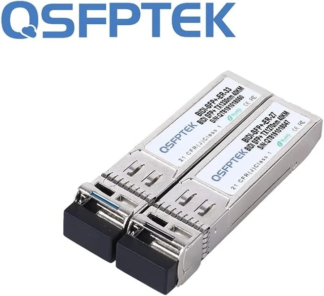Alt view image 5 of 7 - 10GBASE-BiDi SFP+ Transceiver 1490/1550nm 80km DDM LC SMF for Cisco BX80U/D