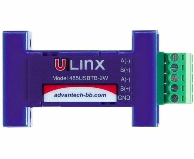 Main image of Advantech BB-485USBTB-2W-A, USB to RS-485 Converter (2-Wire)