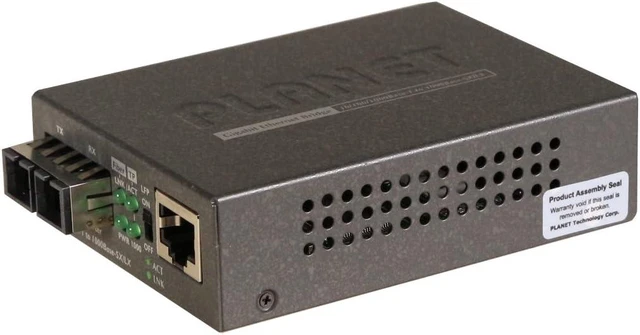 Main image of Planet GT-802 10/100/1000BASE-T to 1000BASE-SX Media Converter (SC, MM) -220/550m