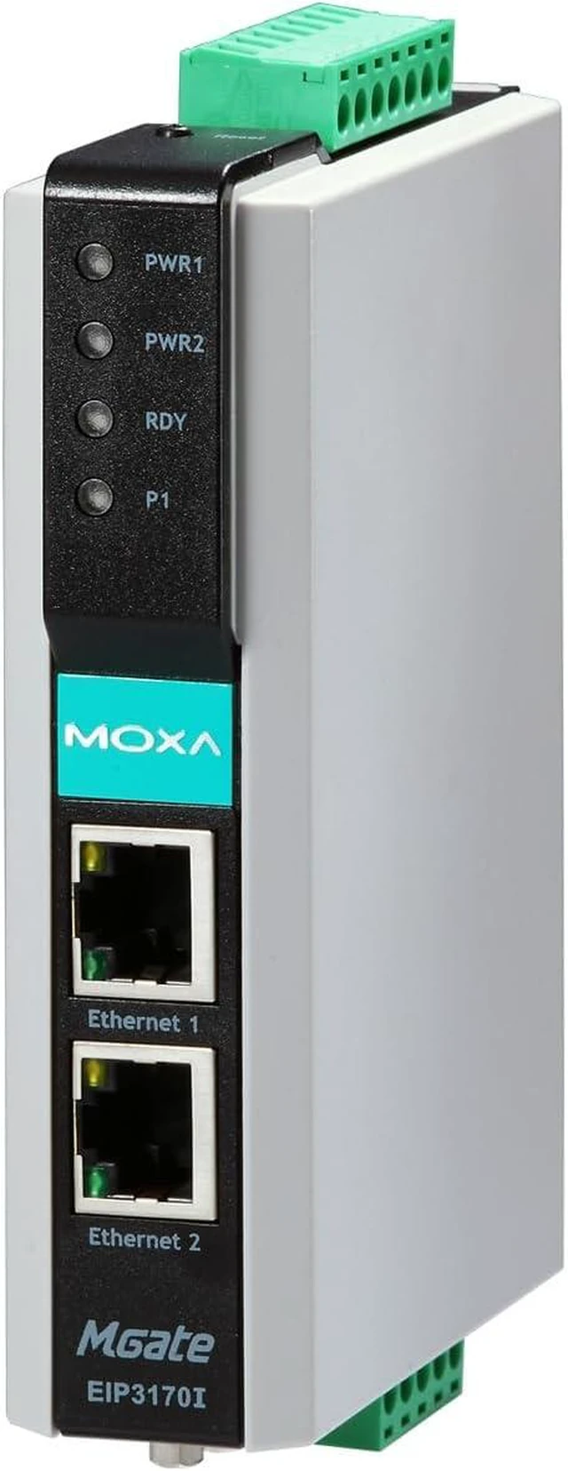 Alt view image 2 of 3 - MOXA MGate EIP3170 1-Port DF1 to EtherNet/IP Gateway, 0 to 55°C Operating Temperature