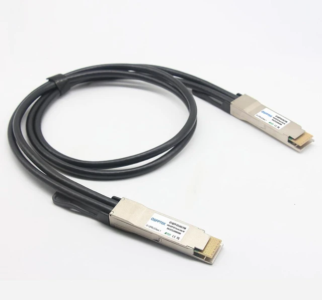 Main image of 400GBASE-CU DAC Cable 28AWG, 3m(9.84ft) QSFP-DD to QSFP-DD Passive Direct Attach Cable Compatible for Mellanox Switch, Router, Network Device
