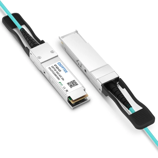 Alt view image 4 of 4 - 25M 82.02ft 100G QSFP28 Active Optical Cable for Cisco QSFP-100G-AOC25M