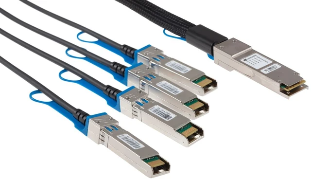 Main image of CablesAndKits QSFP-4X10G-AC10M Cisco Compatible Direct Attach Cable 10M