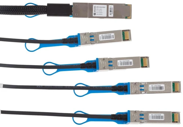 Alt view image 2 of 4 - CablesAndKits QSFP-4X10G-AC10M Cisco Compatible Direct Attach Cable 10M