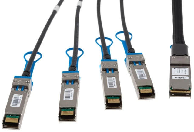 Alt view image 4 of 4 - CablesAndKits QSFP-4X10G-AC10M Cisco Compatible Direct Attach Cable 10M