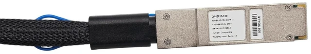 Alt view image 3 of 6 - MICRO CONNECTORS 3 Meter QSFP+ to 4X SFP+ Copper Breakout DAC Juniper QFX Compatible (QP-4SPJP-3.0M)