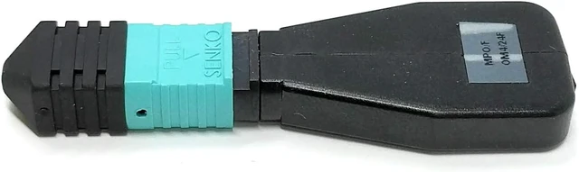 Alt view image 2 of 5 - RiteAV - MPO/MTP Loopback Adapter - Multimode OM4 50/125 24 Fiber MPO Female