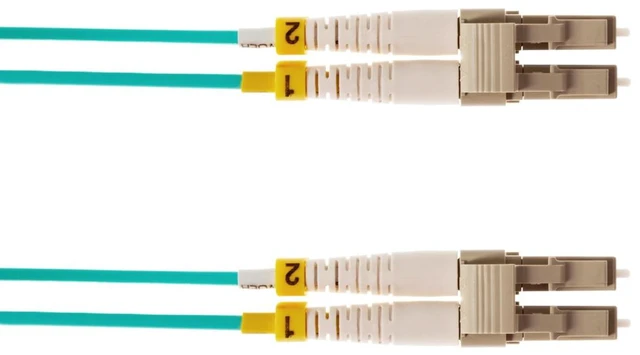 Alt view image 2 of 7 - CablesAndkKits 10m LC to LC OM4 Fiber Patch Cable Corning 50/125 Multimode Duplex, UPC, LSZH 2.0mm, Bend Insensitive LC LC Fiber Optic Patch Cable