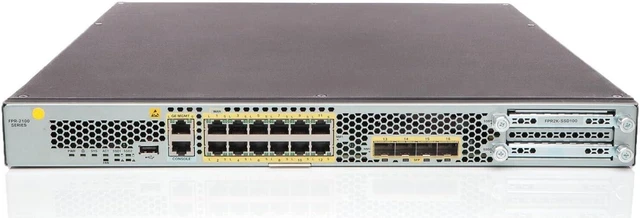 Main image of FPR2110-NGFW-K9 - Next-Generation Firewall Appliance - Enterprise Network Security - Intrusion Prevention - Application Visibility and Control - 1U Rack-mountable (New Sealed)