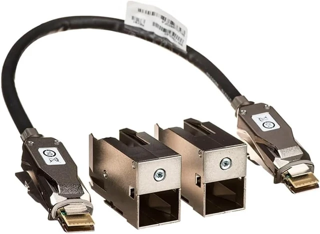 Main image of C9300L-STACK-KIT2 Switch Stacking kit - StackWise-320 - Catalyst 9300L Series - Stacking Cables