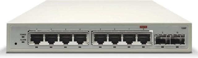Main image of FS-108F 8-Port RJ-45 2 SFP Uplink Ports 108F Layer 2 Gigabit Ethernet Switch (New Sealed)