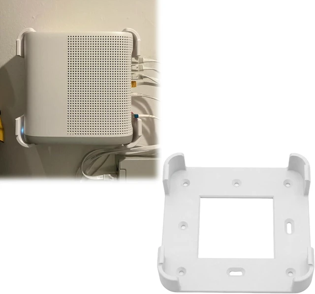 Main image of Wall Mount Bracket Network Switch Wall Mount Compatible with UniFi USW-Lite-16-PoE, Space Saving Secure Fit Home Office Network Setup