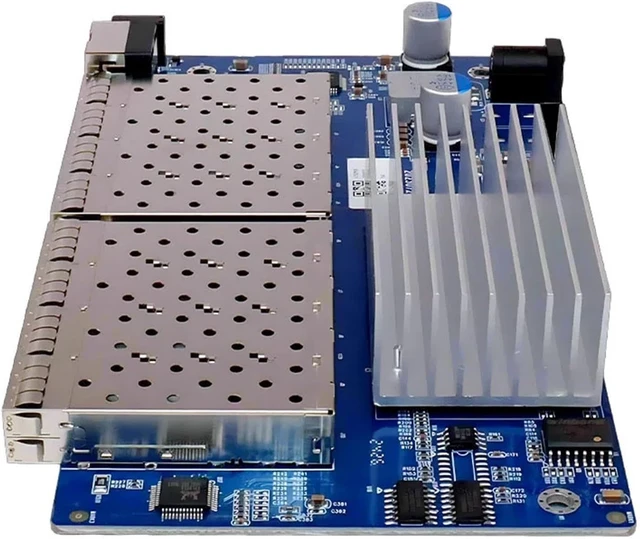 Alt view image 5 of 6 - 8 10-Gigabit SFP+ Ports L3 Managed Network Switch Support(Complete Machine)