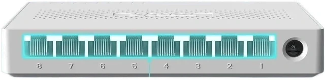 Main image of SM108 8 Port 2.5G Ethernet Switch 40Gbps Switching 100/1000/2500Mbps