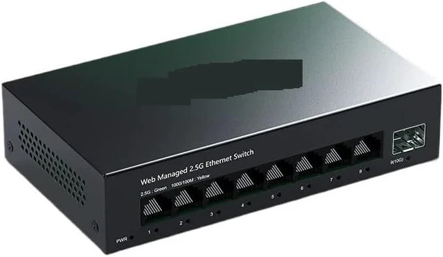 Main image of 2.5Gb Web Managed Switch 8 Port 2.5G Network Switch