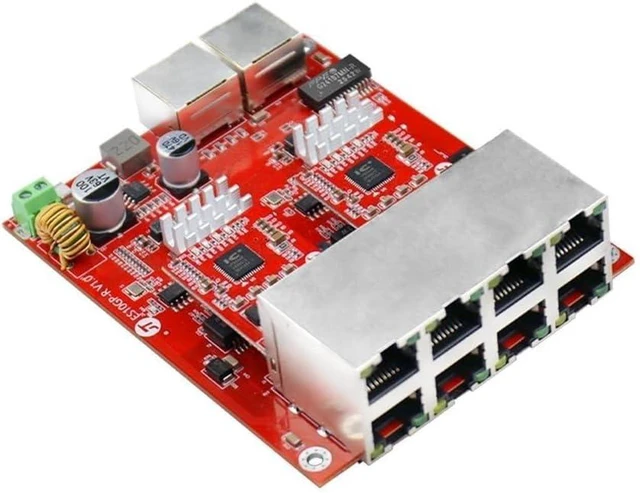 Main image of Industrial 8-Port Gigabit Switch Module for Engineering Network Port(403020046)