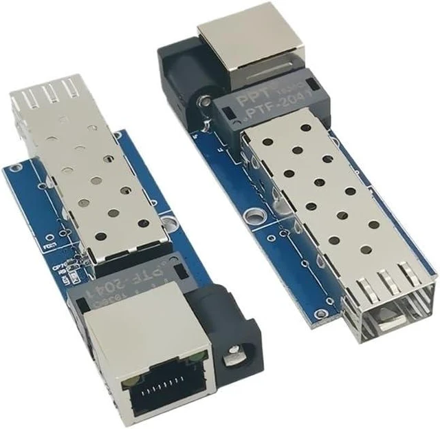 Main image of Gigabit Mini10/100/1000Mbps Fiber Optical Ethernet Switch 1SFP1E 1F1E(5pair SC PCBA)