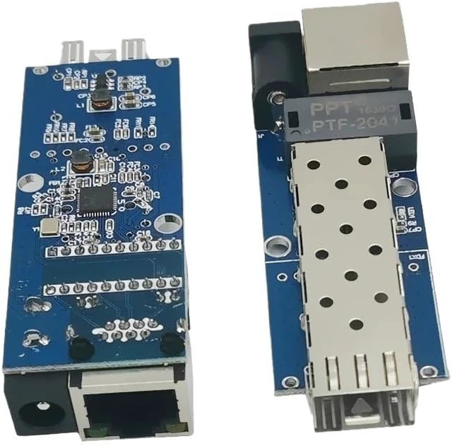 Alt view image 4 of 5 - Gigabit Mini10/100/1000Mbps Fiber Optical Ethernet Switch 1SFP1E 1F1E(5pair SC PCBA)