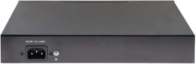 Alt view image 3 of 6 - PoE Switch 8 Ports 2.5Gbps PoE to 1 Ports 10G SFP+ Fiber Ethernet Switch