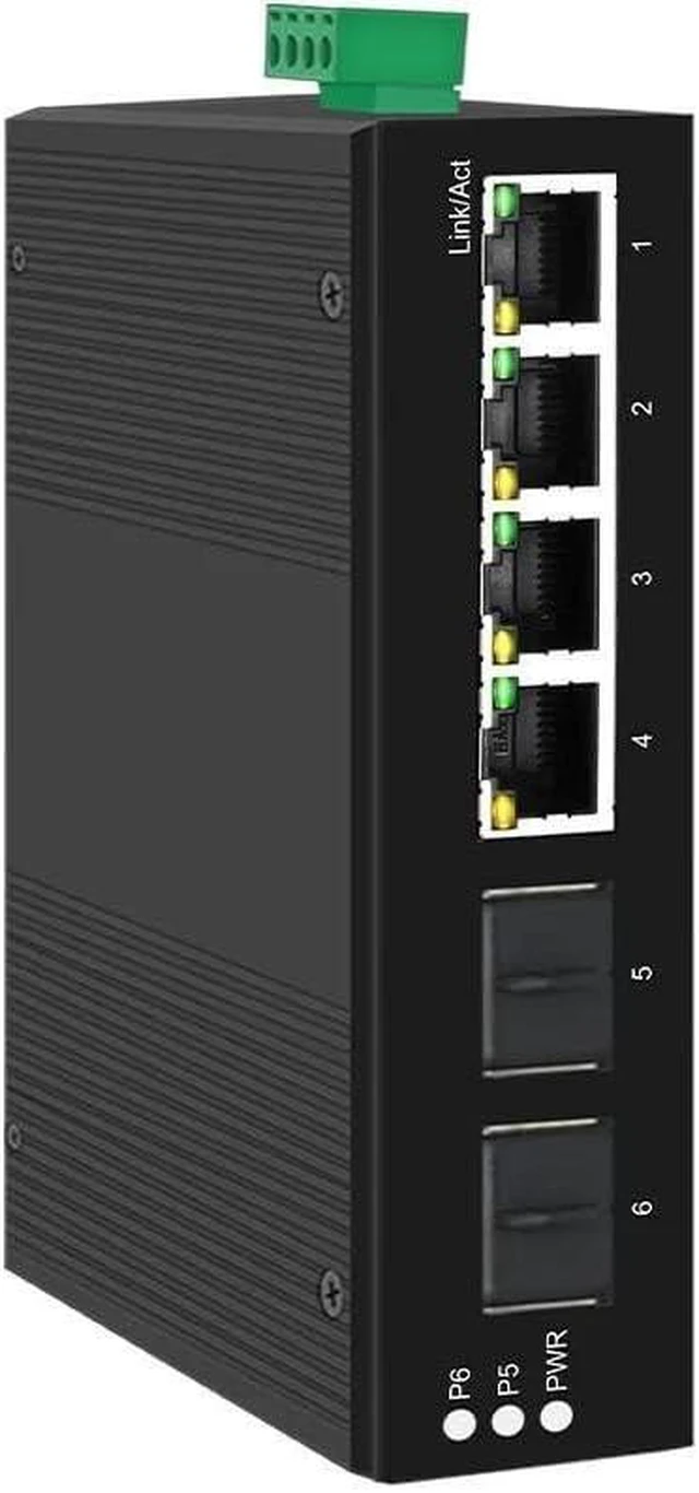 Main image of PoE Managed Switch 4/8 Port 10/100/1000Mbps + 2 Port Gigabit SFP(JT-GYP3208S-GFM)