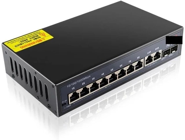 Alt view image 5 of 5 - 12-Port Gigabit Ethernet Switch