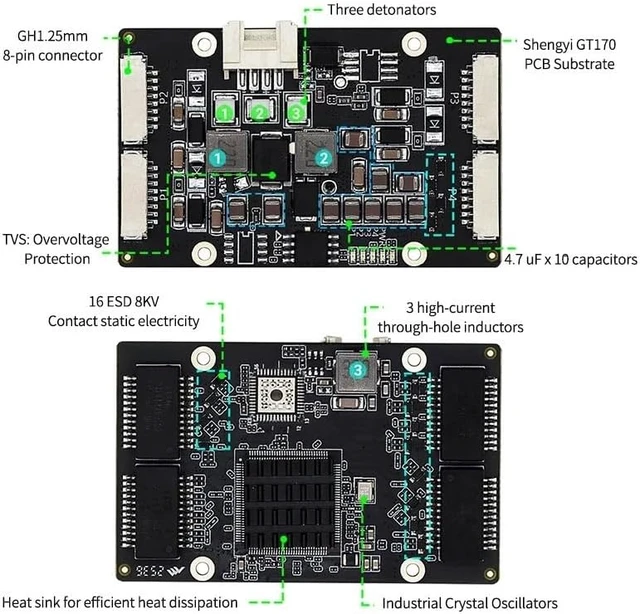 Alt view image 4 of 5 - Grade 4-Port gigabit L2- Management VLAN Switch Module,
