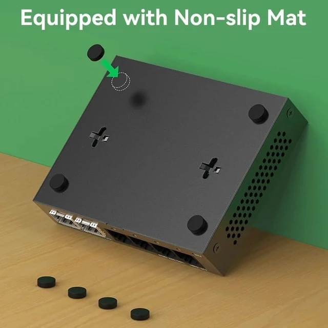 Alt view image 5 of 5 - 6 Port 2.5Gb Web Managed Switch