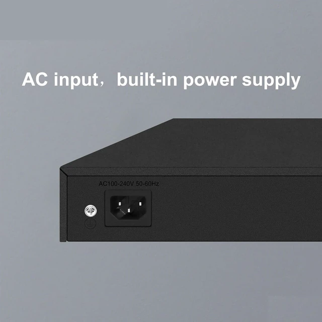 Alt view image 3 of 3 - L3 10Gbe 8 Ports Fiber Switch with 4 Ports 10G RJ45 LAN 8*SFP+ Fiber Ports(Non POE)