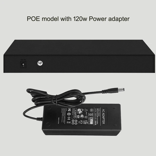Alt view image 4 of 7 - 4*SFP+ and 4RJ45 Full 10Gbps 8 Ports L3 Network Switch(Non POE)