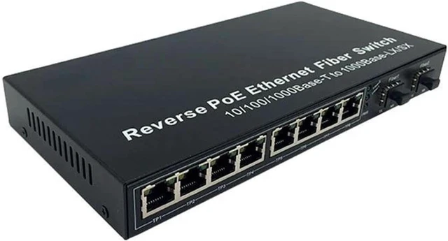 Main image of POE Switch with 2 Gigabit SFP, 10/100/1000Mbps,