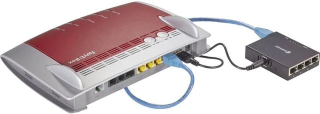 Alt view image 3 of 4 - RENKFORCE Network Switch RF-4270245 4 Ports 1 GBit/s USB Power Supply