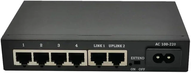 Main image of 2 SFP POE 10/100m rj45 Port Switch Outdoor POE Switch