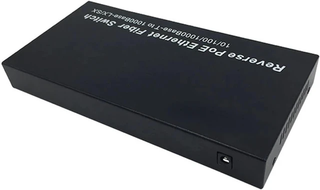 Alt view image 4 of 5 - POE Switch with 2 Gigabit SFP, 10/100/1000Mbps,