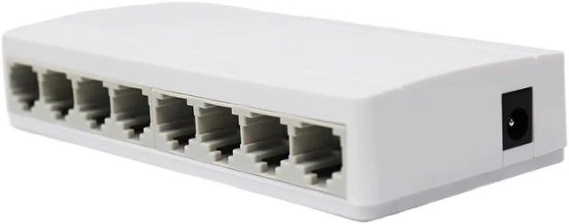 Main image of 8 Port Gigabit Ethernet Switch10/100/1000Mbps Desktop Network Switch,(100Mbps-US Plug)