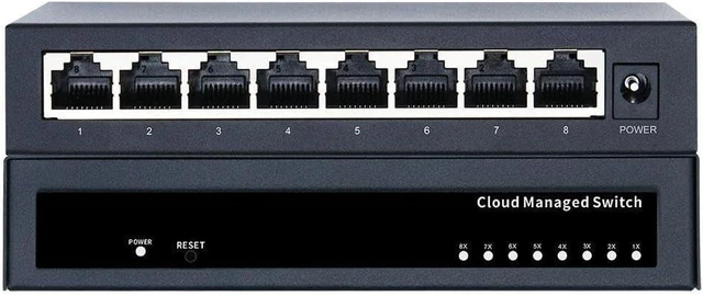 Main image of 8/5 Port Managed Full Gigabit Switch Ethernet Switch(8 Port)