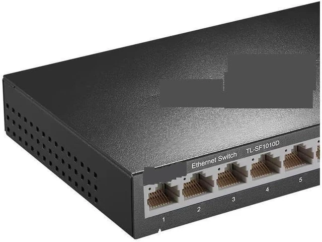 Main image of 10-Port 100M Switch Managed Switch Ethernet Switch Plug and Play TL-SF1010D