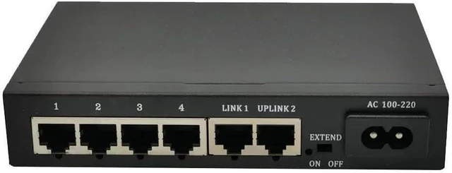 Main image of 2 SFP Uplink POE 10/100m rj45 Port Switch Outdoor POE Switch