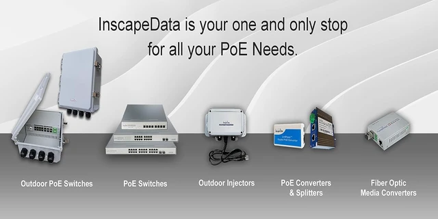 Alt view image 7 of 7 - Inscape Data Outdoor IP68 Contractor-Grade PoE Switch, LPS940F-300-T1P, 6-Port 802.3bt, 4X PoE Ports, 2X SFP 1 Gb Uplink, IEEE 802.3bt, 300W