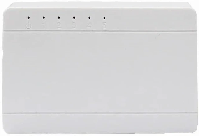 Alt view image 4 of 4 - 5 Port Gigabit Ethernet Switch 10/100/1000Mbps Network Switch, Plug & Play,(1000Mbps)