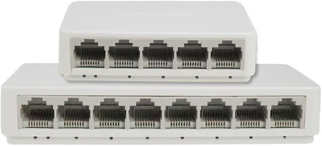 Main image of 5 8 Ports UTP RJ45 Gigabit Ethernet Switch 1000 Mbps Network Switches(8Port 100M)