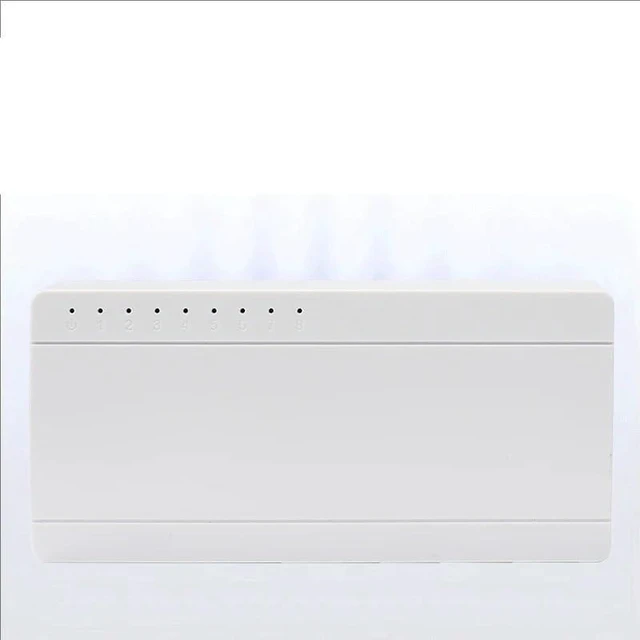 Alt view image 2 of 3 - 8 Port Gigabit Ethernet Switch - 100/1000Mbps Desktop Network Switch,(1000Mbps-US Plug)