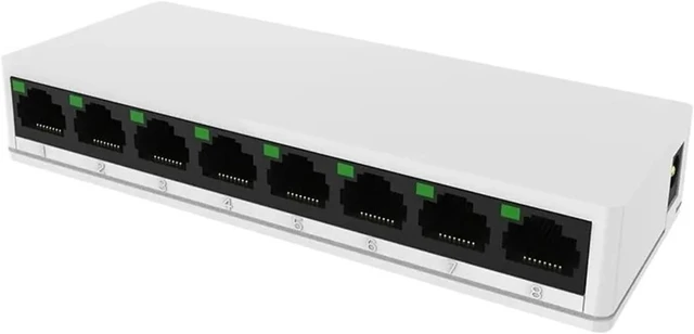 Main image of 1 PCS SW08 Network Switch Ethernet 8-Port 10/100Mbps(SW08-EU)