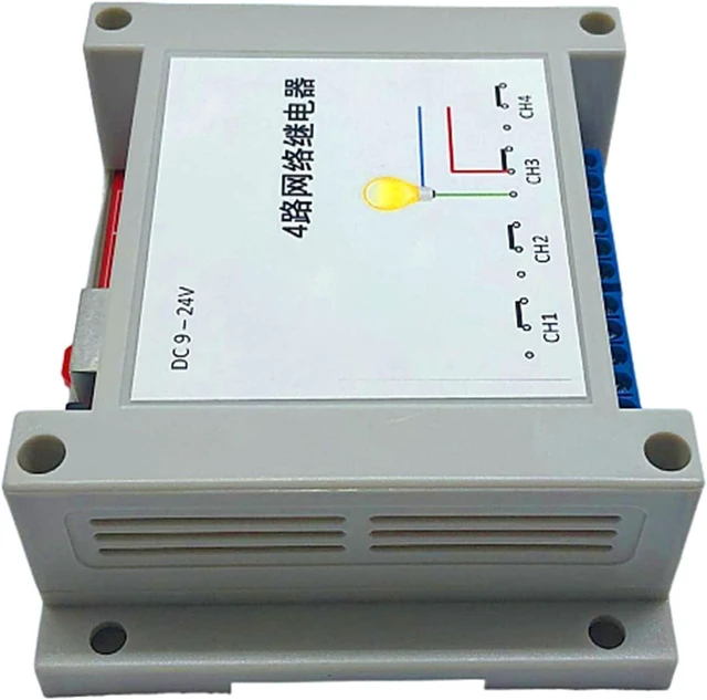 Alt view image 4 of 7 - 4-Channels Ethernet Networks Switch TCPUDP Module