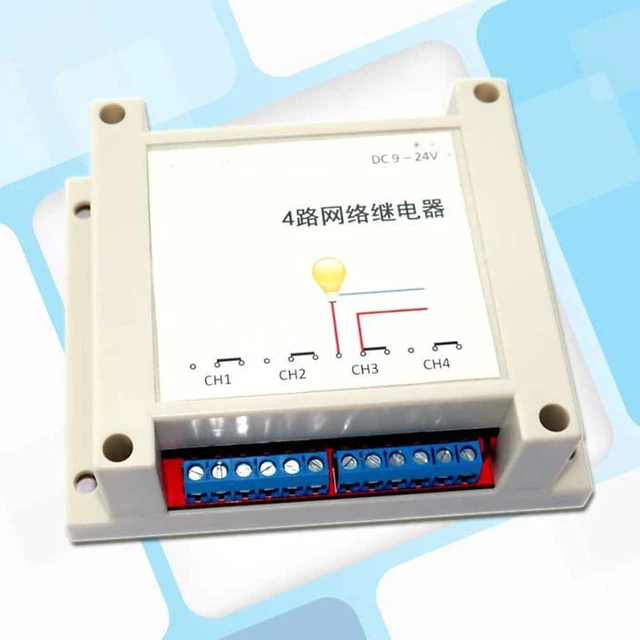 Alt view image 6 of 7 - 4-Channels Ethernet Networks Switch TCPUDP Module
