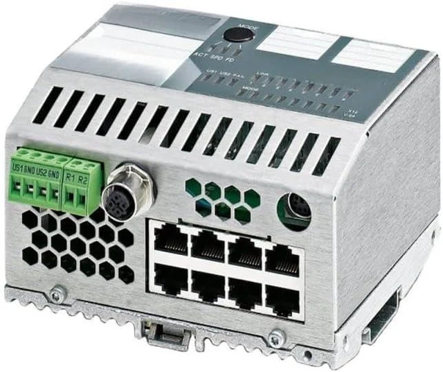 Main image of SMCS 8GT Compact Network Switch Unopened for Industrial Application
