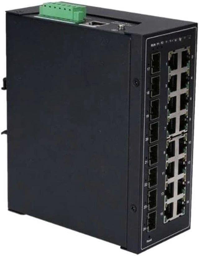 Alt view image 3 of 3 - SMCS 8GT Compact Network Switch Unopened for Industrial Application