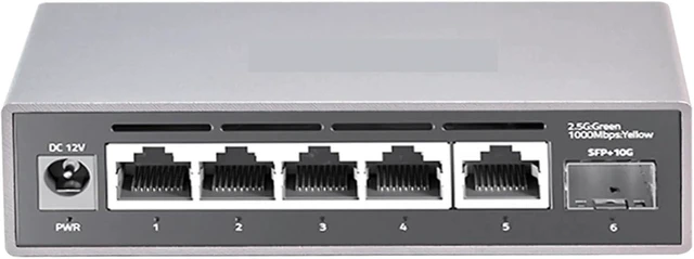 Main image of SKS3200-5E1X Managed Switch Ethernet 5*2.5G RJ45 1*10G SFP