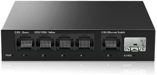 Main image of 2.5G Switch 5 Port 2500Mbps Network Switch